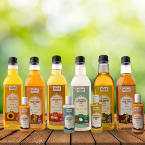 Wooden Cold Pressed Sunflower Oil 1 Liter | Lakdi Ghani | 100% Wood Pressed | Chemical-Free | Heart-Healthy Cooking Oil | Pure & Natural | Poorn Swadeshi - Image 4